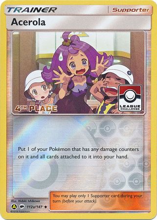 Acerola - 112a/147 - League Promo (4th Place) available at 401 Games Canada