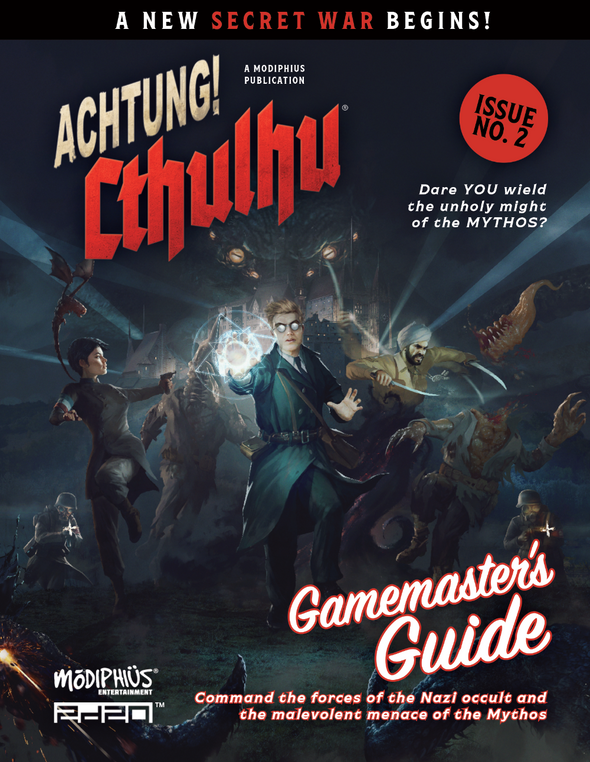 Achtung! Cthulhu - 2D20 - Gamemaster's Guide available at 401 Games Canada