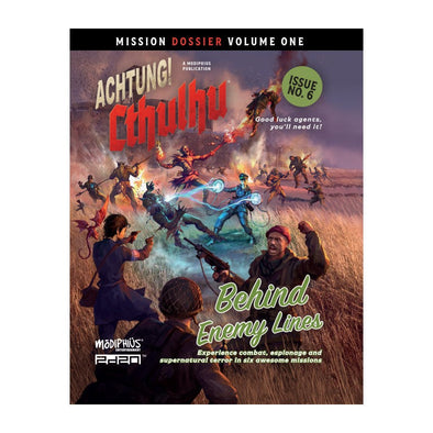 Achtung! Cthulhu - 2D20 - Mission Dossier Vol. 1 - Behind Enemy Lines available at 401 Games Canada