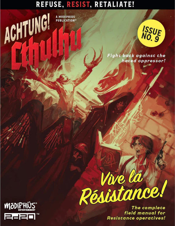 Achtung! Cthulhu - 2D20 - Vive La Resistance available at 401 Games Canada