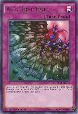Acid Trap Hole - MIL1-EN044 - Rare - 1st Edition available at 401 Games Canada