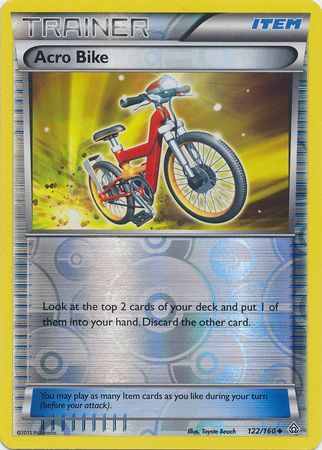 Acro Bike - 122/160 - Uncommon - Reverse Holo available at 401 Games Canada