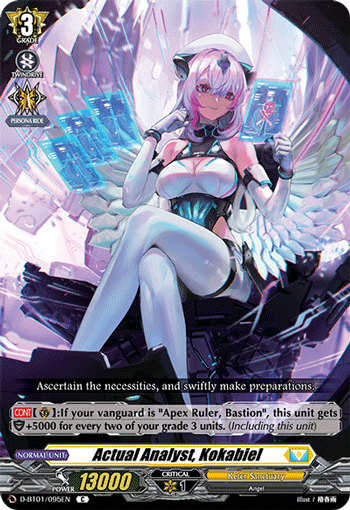 Actual Analyst, Kokabiel - D-BT01/095 - Common available at 401 Games Canada