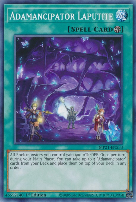 Adamancipator Laputite - MP21-EN233 - Common - 1st Edition available at 401 Games Canada