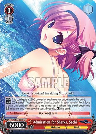 Admiration for Sharks, Sachi - GRI/S72-E070 - Common available at 401 Games Canada