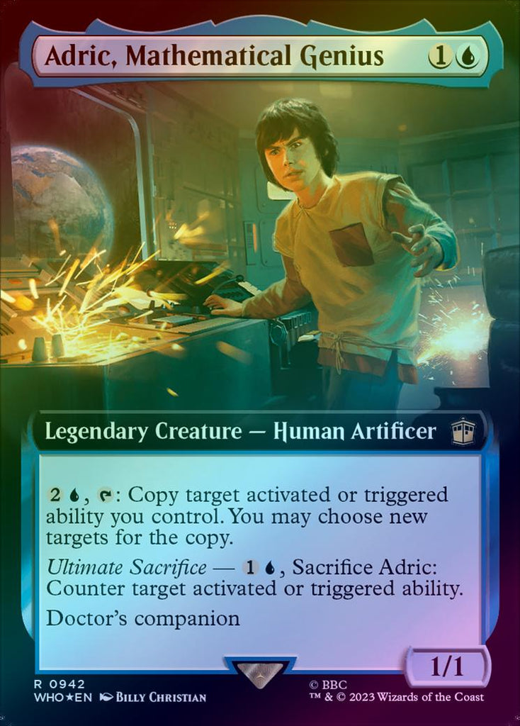401 Games Canada - Adric, Mathematical Genius - Extended Art (Surge ...