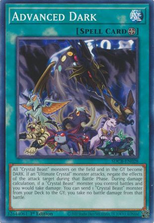 Advanced Dark - SDCB-EN028 - Common - 1st Edition available at 401 Games Canada