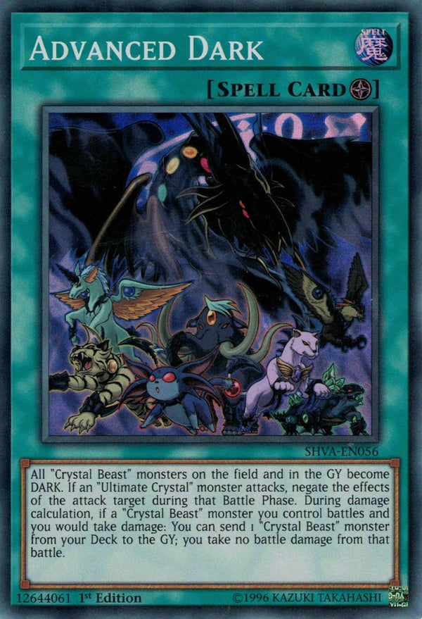 Advanced Dark - SHVA-EN056 - Super Rare - 1st Edition available at 401 Games Canada