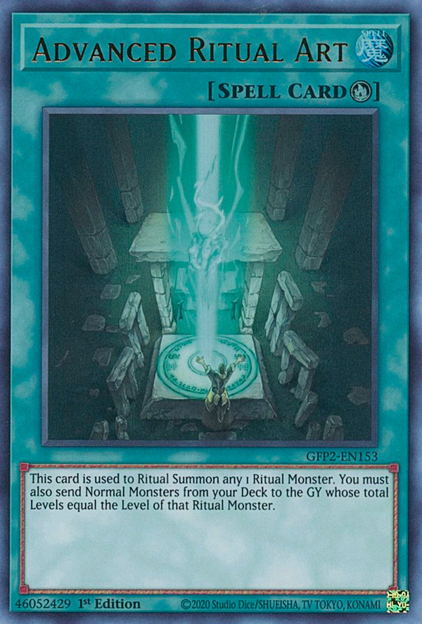 Advanced Ritual Art - GFP2-EN153 - Ultra Rare - 1st Edition available at 401 Games Canada