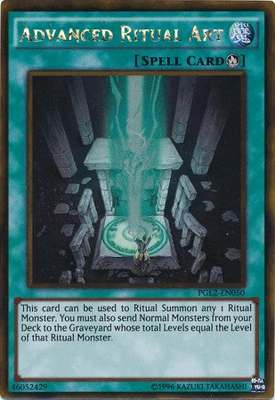 Advanced Ritual Art - PGL2-EN050 - Gold Rare - Unlimited available at 401 Games Canada