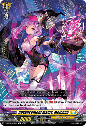 Advancement Magic, Melcoco - D-BT02/102 - Common available at 401 Games Canada