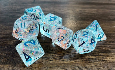 Adventure Dice - 7 Piece Set - All That Glitters available at 401 Games Canada