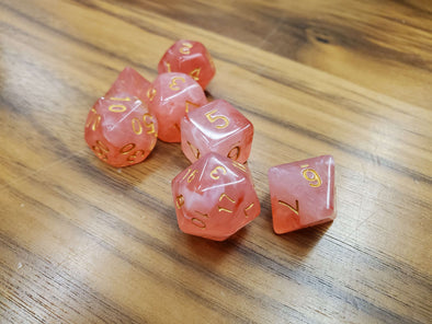 Adventure Dice - 7 Piece Set - Coral Crusader available at 401 Games Canada