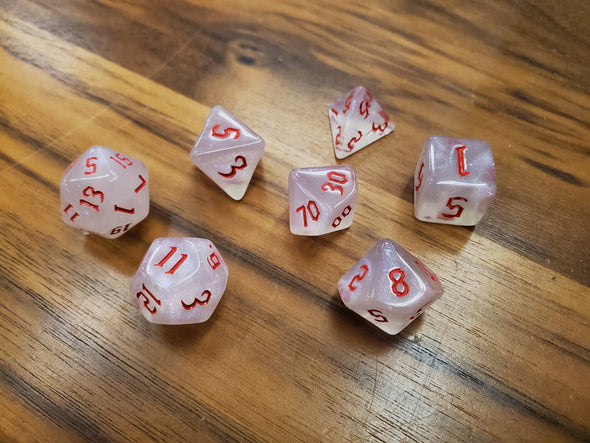 Adventure Dice - 7 Piece Set - Divine Spell Component available at 401 Games Canada