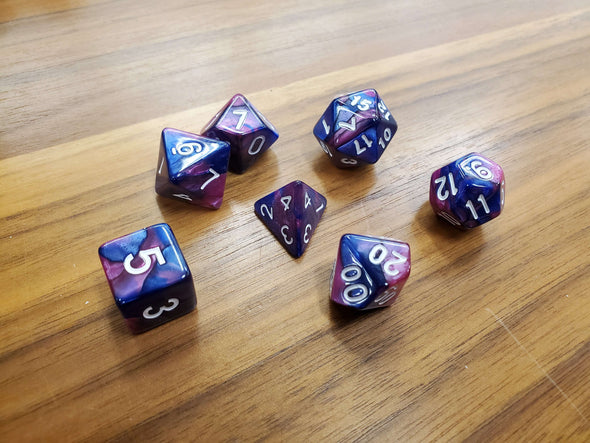 Adventure Dice - 7 Piece Set - Feywild Fields available at 401 Games Canada