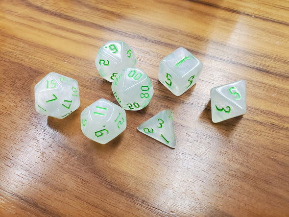 Adventure Dice - 7 Piece Set - Focus Spell Component available at 401 Games Canada