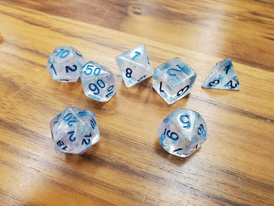 Adventure Dice - 7 Piece Set - Frostbite available at 401 Games Canada