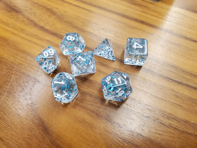 Adventure Dice - 7 Piece Set - Ice Queen available at 401 Games Canada