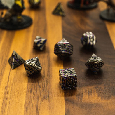 Adventure Dice - 7 Piece Set - Metal - Spirit of Anubis available at 401 Games Canada