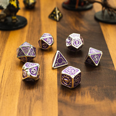 Adventure Dice - 7 Piece Set - Metal - Tinkerer available at 401 Games Canada