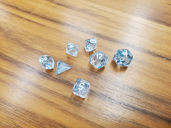 Adventure Dice - 7 Piece Set - Mini - Ice Queen available at 401 Games Canada