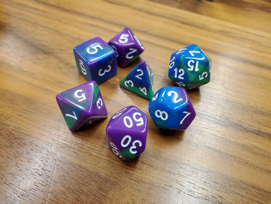 Adventure Dice - 7 Piece Set - Nimble Escape available at 401 Games Canada