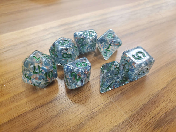 Adventure Dice - 7 Piece Set - Party Popper available at 401 Games Canada