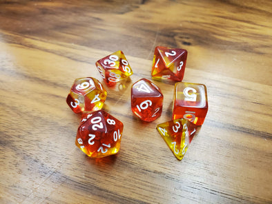 Adventure Dice - 7 Piece Set - Passionately Hungry available at 401 Games Canada