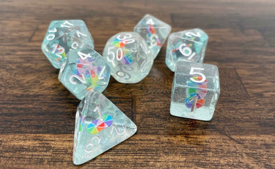 Adventure Dice - 7 Piece Set - Rainy Day available at 401 Games Canada