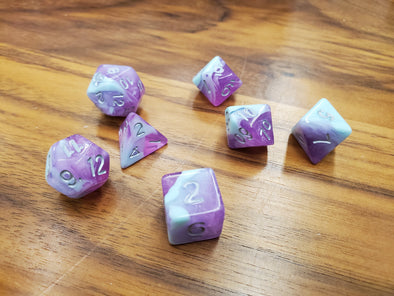 Adventure Dice - 7 Piece Set - Stone Flower available at 401 Games Canada