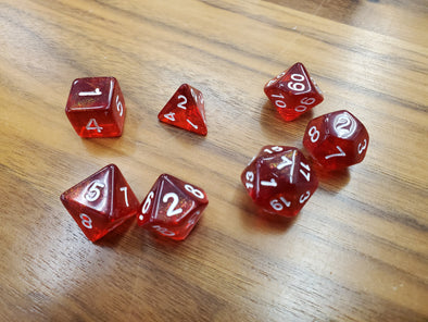 Adventure Dice - 7 Piece Set - Thorns and Roses available at 401 Games Canada