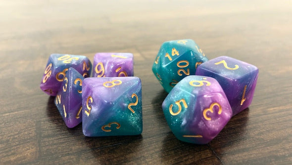 Adventure Dice - 7 Piece Set - Under the Sea available at 401 Games Canada