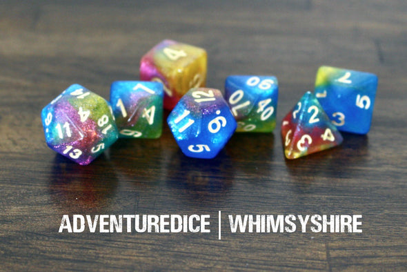 Adventure Dice - 7 Piece Set - Whimsyshire available at 401 Games Canada