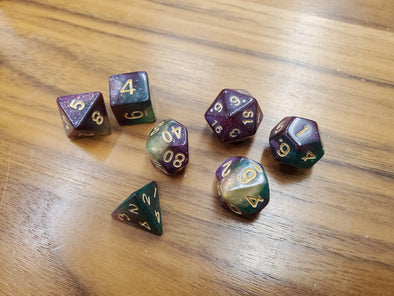 Adventure Dice - 7 Piece Set - Wolfsbane available at 401 Games Canada