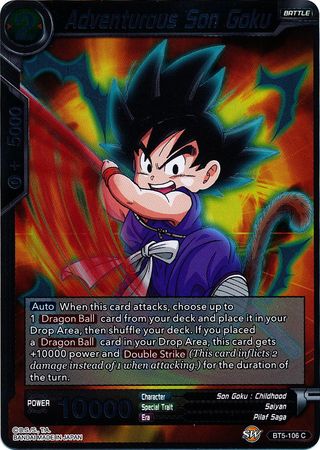 Adventurous Son Goku - BT5-106 - Common (FOIL) and more Dragon Ball Super Singles available at 401 Games Canada
