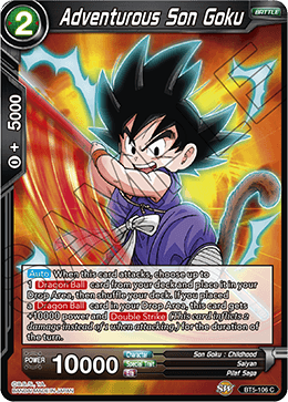 Adventurous Son Goku - BT5-106 - Common and more Dragon Ball Super Singles available at 401 Games Canada