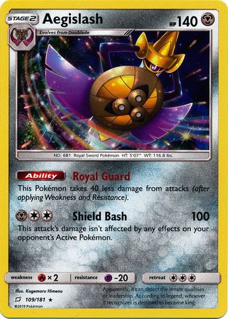 Aegislash - 109/181 - Holo Rare available at 401 Games Canada