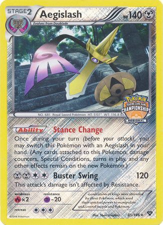 Aegislash - 85/146 - Promo (Regional Championships 2014-15) available at 401 Games Canada