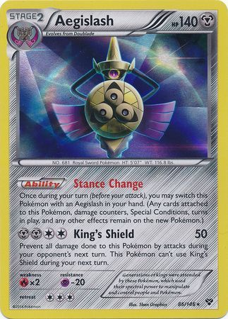 Aegislash - 86/146 - Holo Rare available at 401 Games Canada