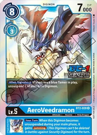 AeroVeedramon (DC-1 Grand Prix) - BT2-028 - Rare available at 401 Games Canada