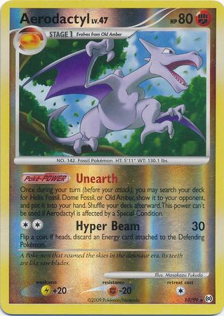 Aerodactyl - 13/99 - Rare - Reverse Holo available at 401 Games Canada