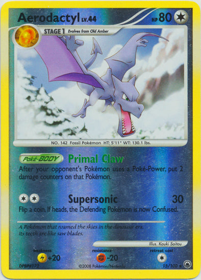 Aerodactyl - 15/100 - Rare - Reverse Holo available at 401 Games Canada