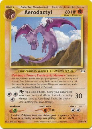 Aerodactyl - 15/64 - Rare - Unlimited available at 401 Games Canada