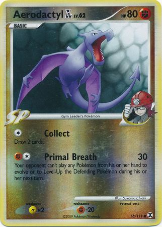 Aerodactyl GL - 55/111 - Common - Reverse Holo available at 401 Games Canada