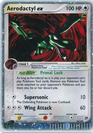 Aerodactyl ex - 94/100 - Ultra Rare available at 401 Games Canada