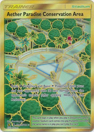 Aether Paradise Conservation Area - SV87/SV94 - Secret Rare available at 401 Games Canada