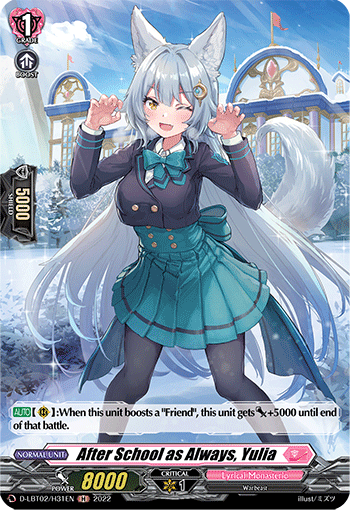 After School as Always, Yulia - D-LBT02/H31 - Holo Rare available at 401 Games Canada