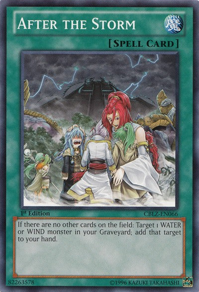 After the Storm - CBLZ-EN066 - Common - 1st Edition available at 401 Games Canada