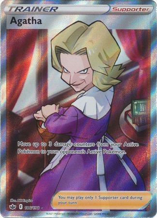 Agatha - 186/198 - Full Art Ultra Rare available at 401 Games Canada