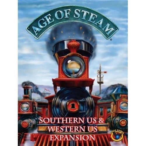 Age of Steam - Southern US & Western US Expansion - 2021 CLEARANCE available at 401 Games Canada